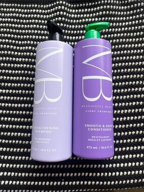 Meaningful Beauty Strengthening‎ shampoo Smooth & Shiny Conditioner